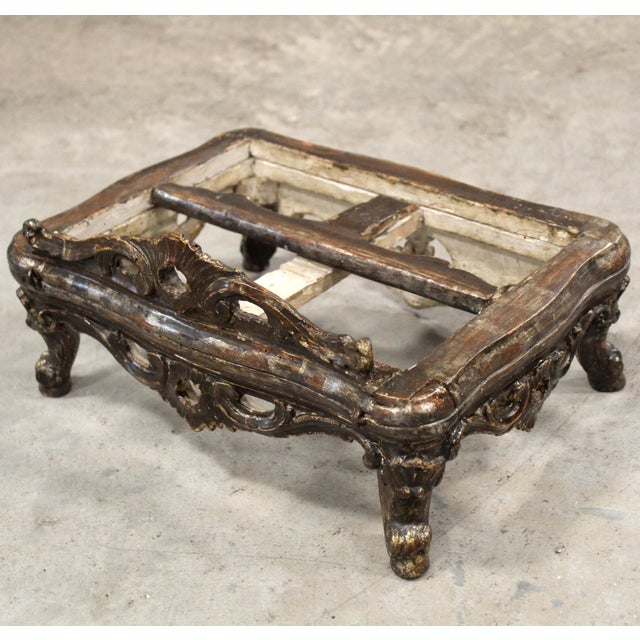 Black 18th Century Laquered Table Lectern, Italy For Sale - Image 8 of 14