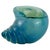 Murano Blue Alabastro Glass Shell from Archimede Seguso, Italy, 1960s For Sale - Image 10 of 10