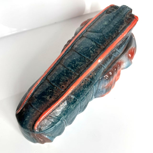 1960s Vintage French Michel Caugant Lobster Foie Gras Tureen For Sale - Image 5 of 10