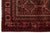 Vintage Tribal Persian Baluch Rug | Hand-Knotted Red & Black Wool Runner For Sale In New York - Image 6 of 9