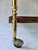 Vintage Neoclassical Empire Serving Trolley in Brass with Removable Tray, 1950s For Sale - Image 4 of 7