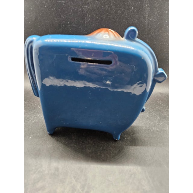 Art Deco Vintage Zodiac Sagittarius Piggy Bank, Japanese Ceramic Design For Sale - Image 3 of 3