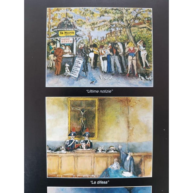 Walter Piacesi, Latest News, 2002, Oil on Board For Sale - Image 15 of 17