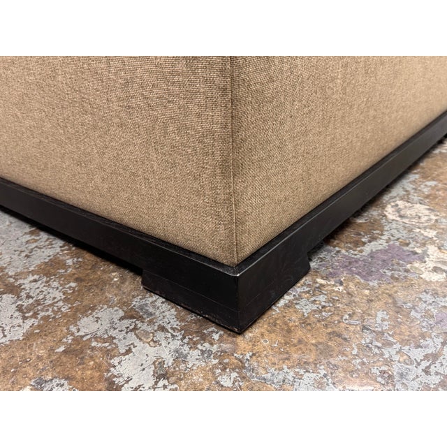 Cierre Imbottiti for Armani Casa Otelle Meridienne Chaise Lounge For Sale - Image 10 of 12