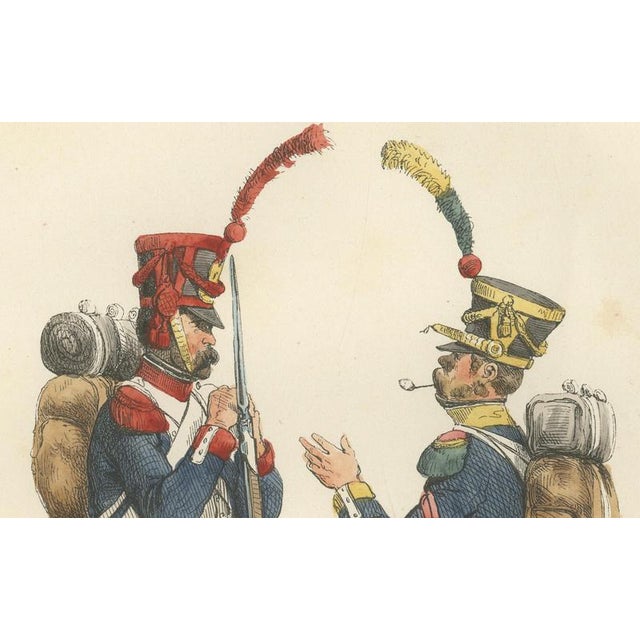 After Horace Vernet, Grenadier and Voltigeur, 1843, Paper For Sale - Image 4 of 10