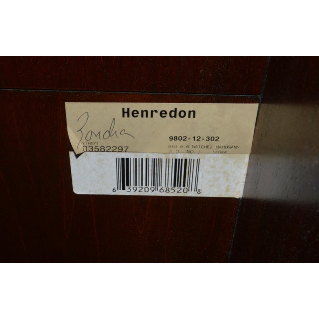 Henredon Natchez King Sleigh Bed For Sale - Image 13 of 13