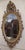 American Large Mid 19th Century Gold Gilt American Philadelphia Floral Wall Mirror For Sale - Image 3 of 18
