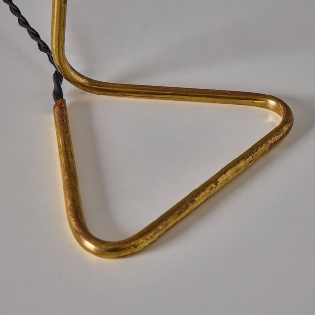 1950s Giuseppe Ostuni Red Conical Table Lamp for Oluce For Sale - Image 14 of 18