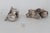 Metal Silver Plated Cherub Pair Miniature Christmas Angels 2pc Holiday Figures 4812b For Sale - Image 7 of 12