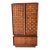 1970s Tobago Brutalist Walnut Armoire / Wardrobe Cabinet For Sale