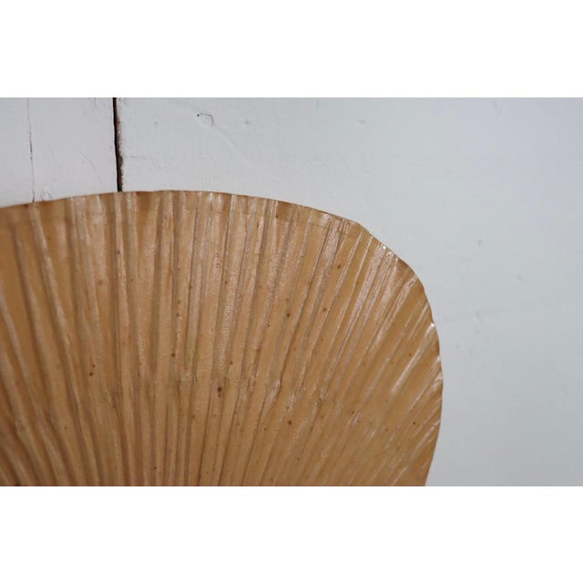 Wood Uchiwa II Wall Lamps by Ingo Maurer for M-Design, 1973, Set of 2 For Sale - Image 7 of 10