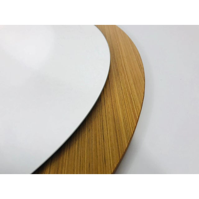 1960s German Wooden Mirror, 1960s For Sale - Image 5 of 11