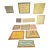 Vintage Mid-Century Abstract Expressionist Gallery Wall Collection by Lee Studio - Complete 12 Pieces For Sale