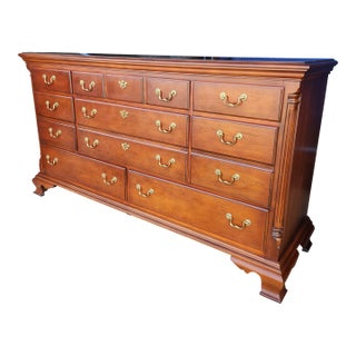 Thomasville Solid Cherry Wood Dresser For Sale