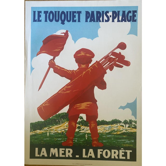 Paper Tthe Sea and the Forest Poster from Edouard Cournichoux, 2021 For Sale - Image 7 of 7