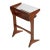 - Console or bedside table - Designed by Cesare Lacca - Mid-century modern style - In mahogany with glass top This piece...