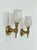 Wall Lights in Brass and Opaline Glass from Maison Jansen, France, 1960, Set of 2 For Sale - Image 10 of 10