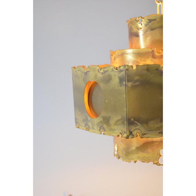 Vintage Scandinavian Pendant Lamp by Svend Aage Holm Sørensen for Thea For Sale - Image 9 of 11