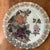 Vintage Fine Chinese Porcelain Qing Period Famille Rose Plate With Red Seal Mark For Sale In Chicago - Image 6 of 12