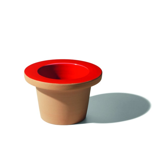 Portavaso Pofi in Red by Mario Scairato for Internoitaliano For Sale - Image 4 of 4