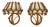 Bamboo and Rattan Wall Lights by Louis Sognot, 1960s, Set of 2 For Sale