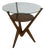 Vintage Danish Oak Side Table, 1960s For Sale