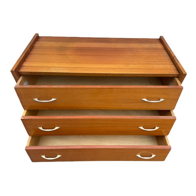 Scandinavian Dresser with 3 Drawers, 1960s For Sale - Image 10 of 13