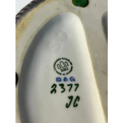 Model 2377 Bowl with Rope and Anchor by Bing & Grøndahl For Sale - Image 10 of 11