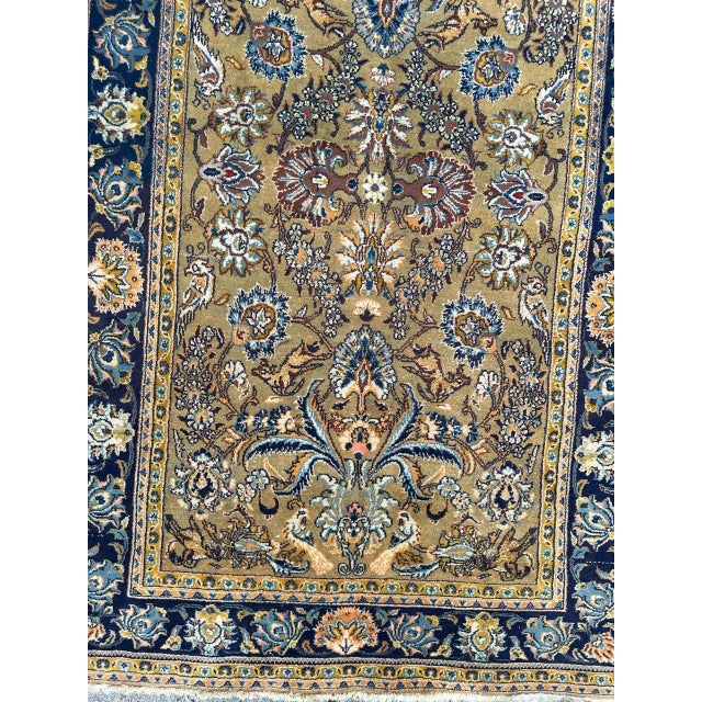 Mid-Century Kashan Rug, 1960s For Sale - Image 3 of 18