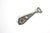 This is a vintage, silver plated bottle opener in the shape of a tie. Essential barware for any bar cart. This is in great...