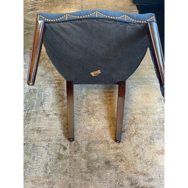 Late 19th Century A Set of 8 Hepplewhite Dining Chairs, Mahogany For Sale - Image 10 of 11