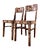 Mid 20th Century Chinese Lacquered Mother of Pearl Chair Set For Sale In Portland, OR - Image 6 of 14