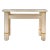 1980s Postmodern Stone Topped Console Table For Sale