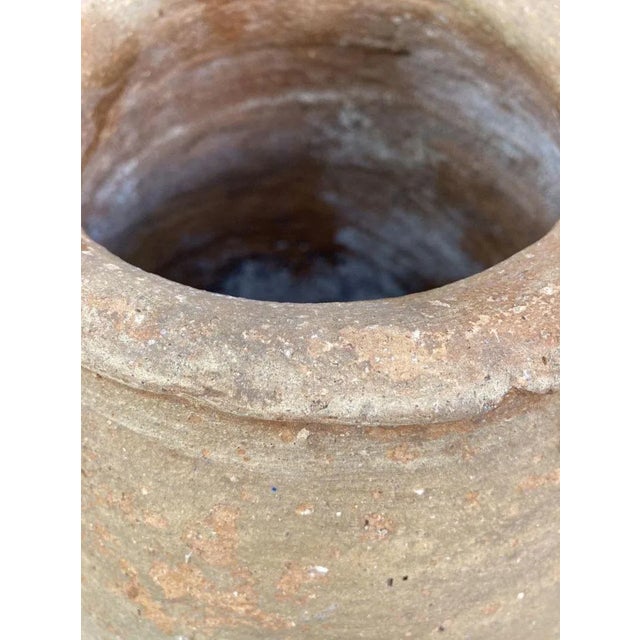 French 19th Century Hand Carved Terracotta Vase For Sale - Image 4 of 6