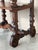 19th Century Spanish Colonial Altar Carved Armchairs With Wood Seat & Back For Sale - Image 10 of 11