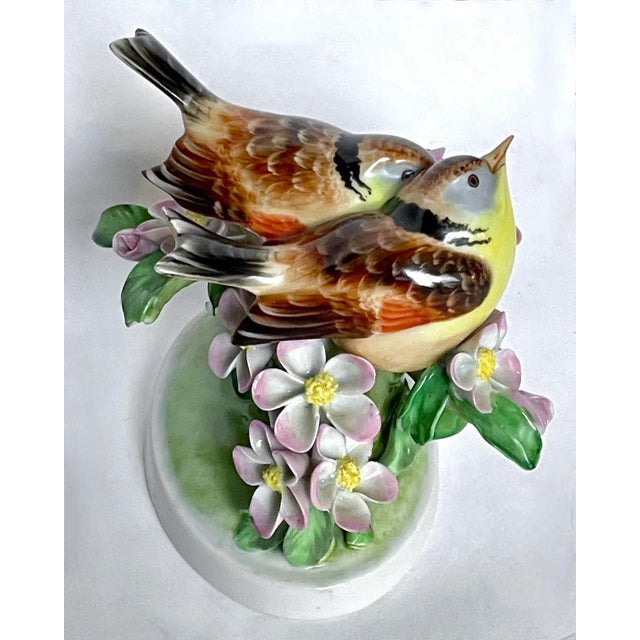 Vintage Porcelain Herend Wild Birds Figurine For Sale In Atlanta - Image 6 of 9