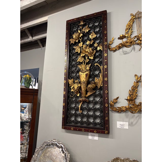 Antique Hand Painted Chinese Screens For Sale - Image 4 of 6
