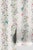 Mahjong Floral Stripe Grasscloth Wallpaper by House Party | Soap White | 8 Yards For Sale