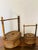 Wood Antique Chinese Bamboo & Rattan Baskets- Set of 2 For Sale - Image 7 of 10