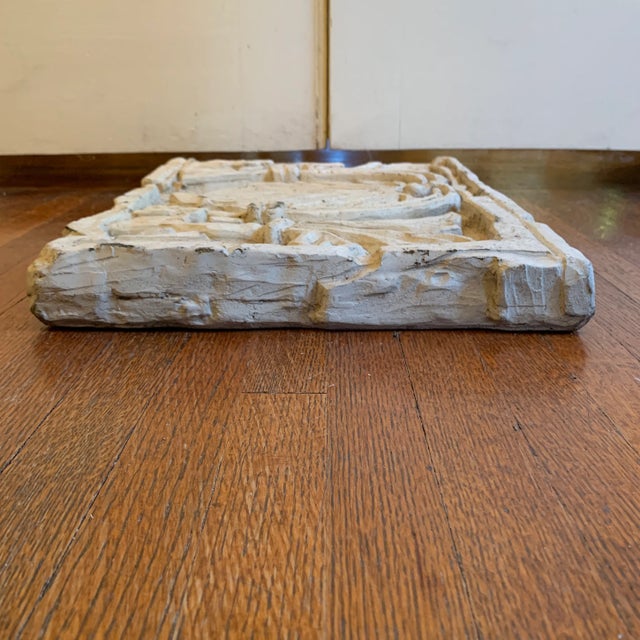 Vintage Carved Resin Wall Panel For Sale - Image 4 of 9