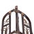 Brown Chinese Bamboo Folding Hat Stand, circa 1850 For Sale - Image 8 of 8