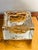 1950s Mid Century Modern Finland Nuutajarvi Crystal Ashtray Catchall For Sale - Image 4 of 5