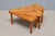 Swedish Modern Modular Fan-Shaped Coffee Table in Pine Wood, 1960s For Sale - Image 6 of 14