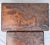 Mid 20th Century Vintage Hand-Carved Wood Cherry Blossom Asian Nesting Tables For Sale - Image 5 of 12