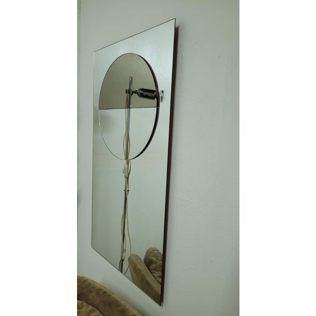 1970s Vintage Wall Mirror from Cristal Art, Italy, 1970s For Sale - Image 5 of 18
