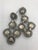 This is part of Chairish’s Costume Jewelry assortment. Stunning Sorrelli earrings from the 1980s with clear, pink, and...