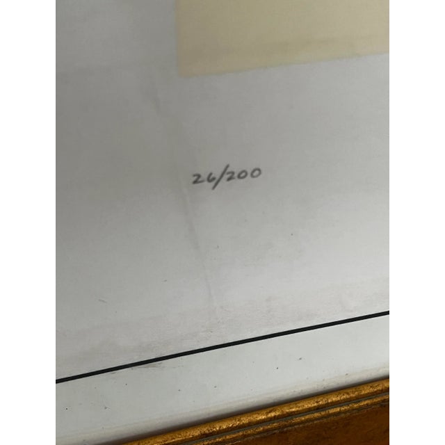 This is a large original print by the pop artist, Peter Max (1937-) German/American. It is signed by the artist and...