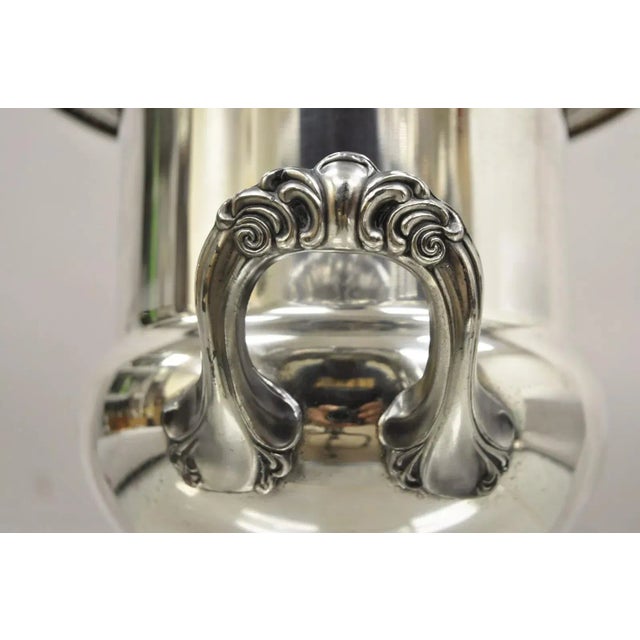 Victorian Late 20th Century Vintage Leonard Victorian Silver Plated Trophy Cup Champagne Chiller Ice Bucket For Sale - Image 3 of 11