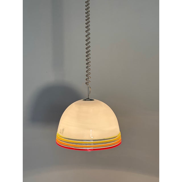Febo Model Pendant by Roberto Pamio and Renato Toso for Leucos, 1970s For Sale - Image 5 of 17