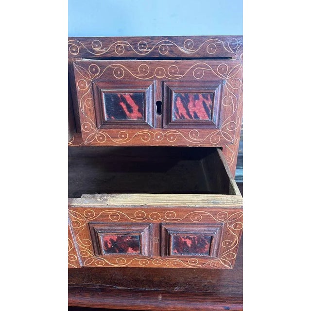 Brown 17th Century Flemish Counter Cashier For Sale - Image 8 of 10